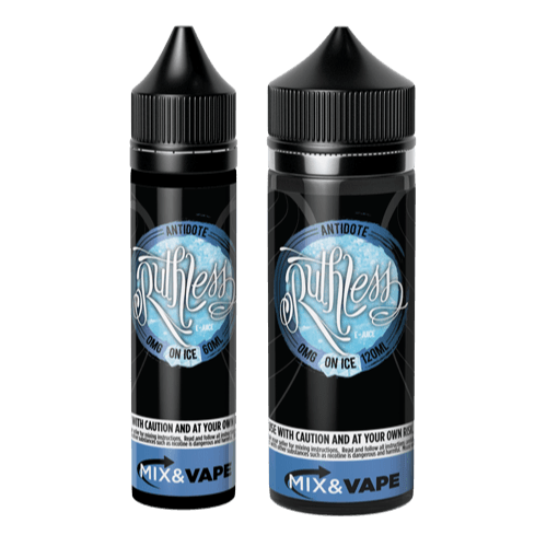 ANTIDOTE ON ICE 100ML SHORT FILL BY RUTHLESS - Vapeslough