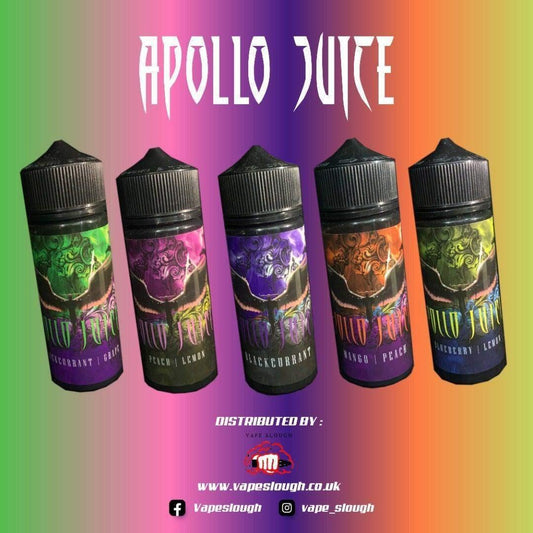 APOLLO JUICE 100ML SHORT FILL E-LIQUID - Vapeslough