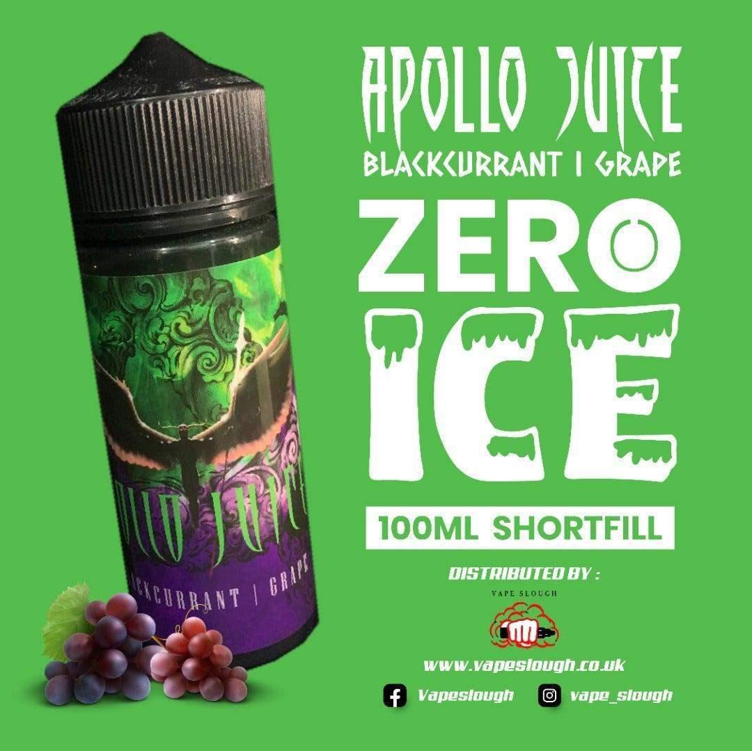 APOLLO JUICE 100ML SHORT FILL E-LIQUID - Vapeslough