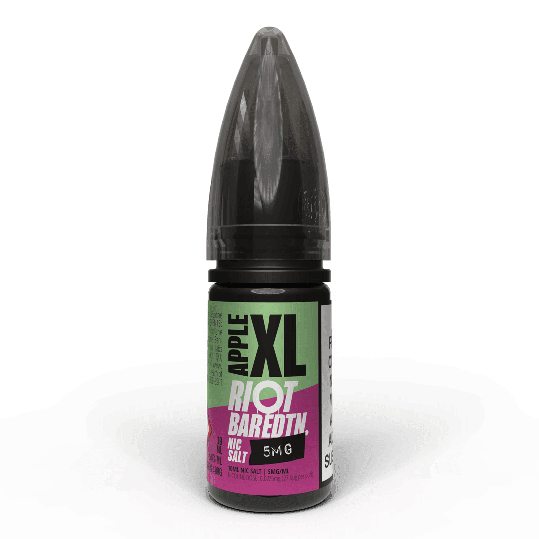 APPLE XL - BAR EDTN - 10ML NIC SALT E-LIQUID - 0MG | 5MG | 10MG | 20MG BY RIOT SQUAD - Vapeslough