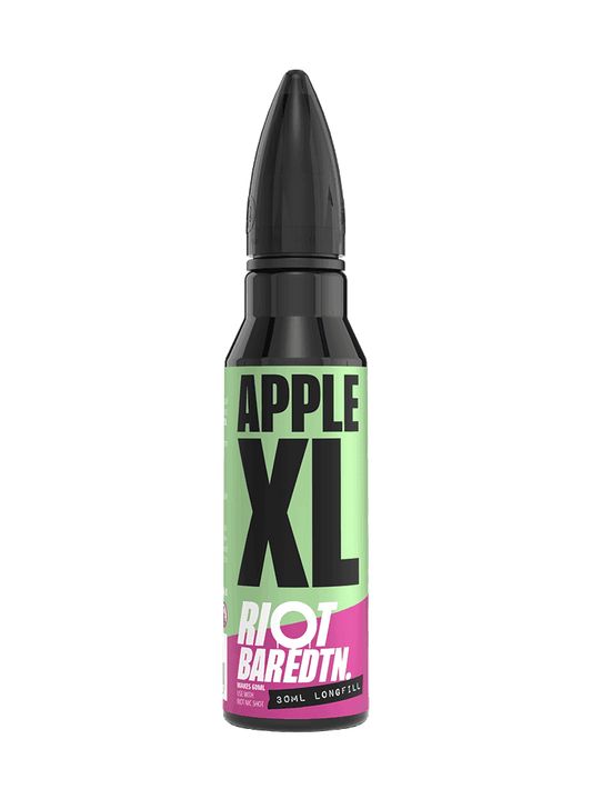 APPLE XL - LONGFILL 30ML CONCENTRATE SHORT FILL E-LIQUID BY RIOT SQUAD - Vapeslough