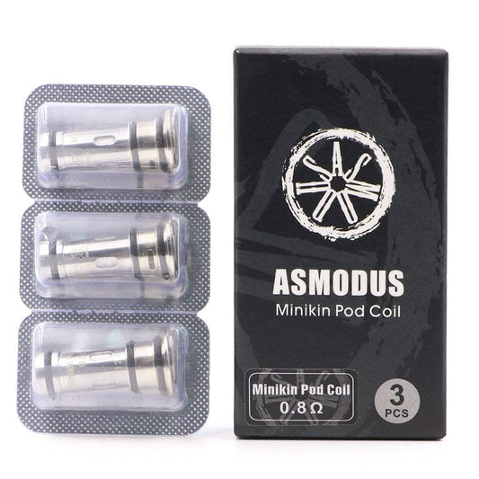 ASMODUS MINIKIN POD REPLACEMENT COILS - PACK OF 3 - Vapeslough