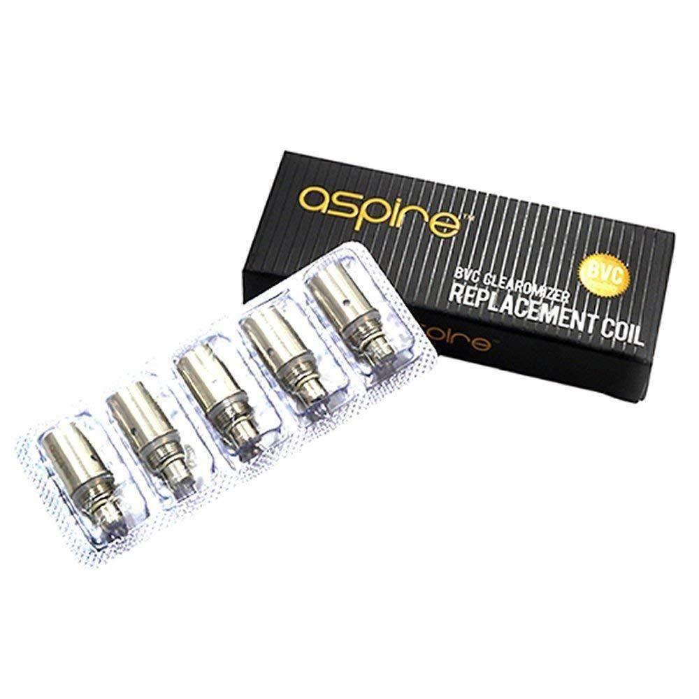 ASPIRE BVC & K1-K2 REPLACEMENT COILS - PACK OF 5 - Vapeslough