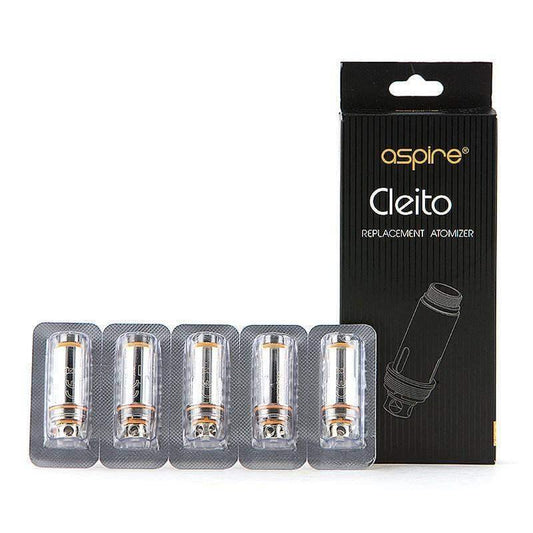 ASPIRE CLEITO - CLEITO PRO REPLACEMENT COILS - PACK OF 5 - Vapeslough