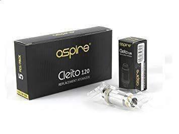 ASPIRE CLEITO REPLACEMENT COILS - PACK OF 5 - Vapeslough