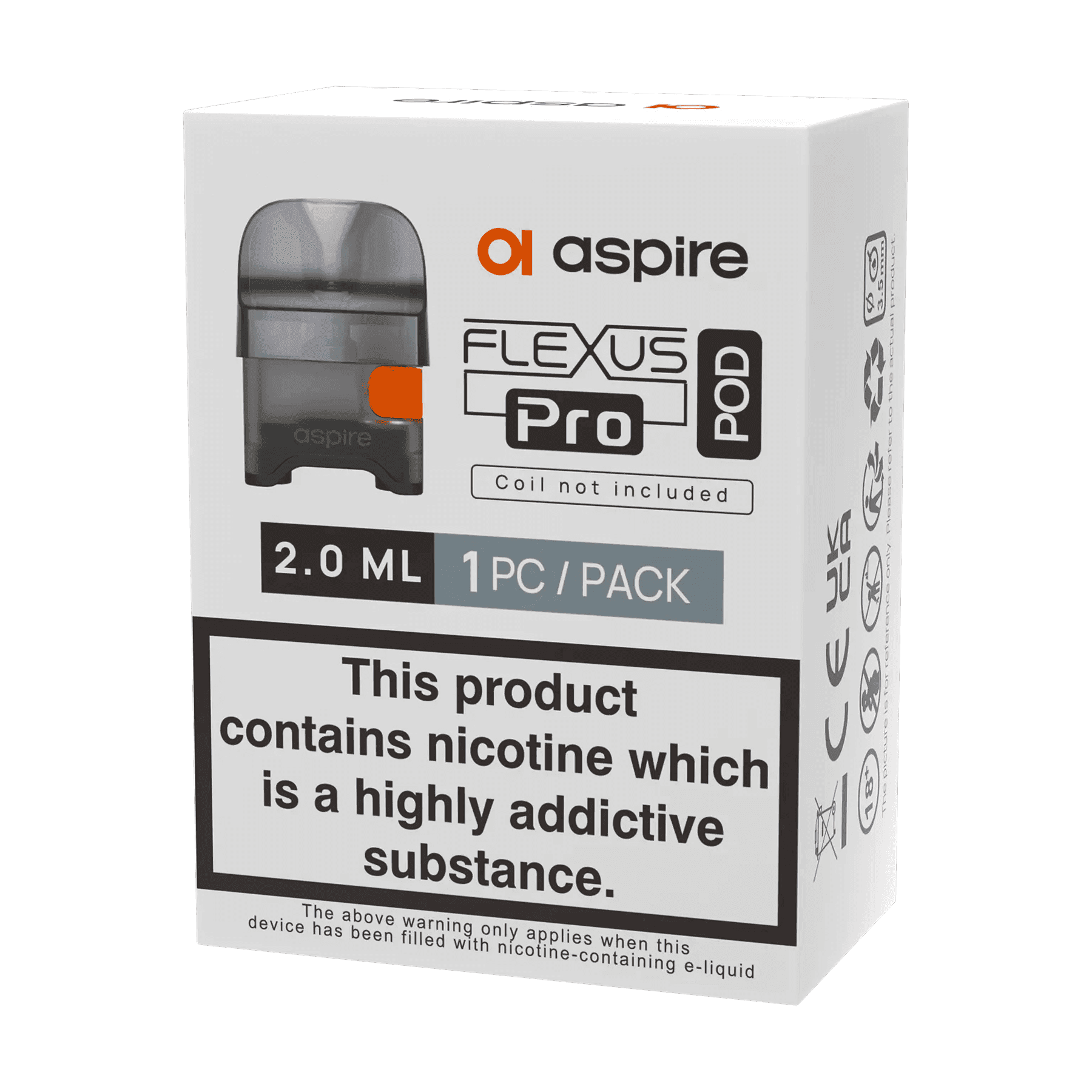 ASPIRE FLEXUS PRO REPLACEMENT PODS - PACK OF 2 - Vapeslough