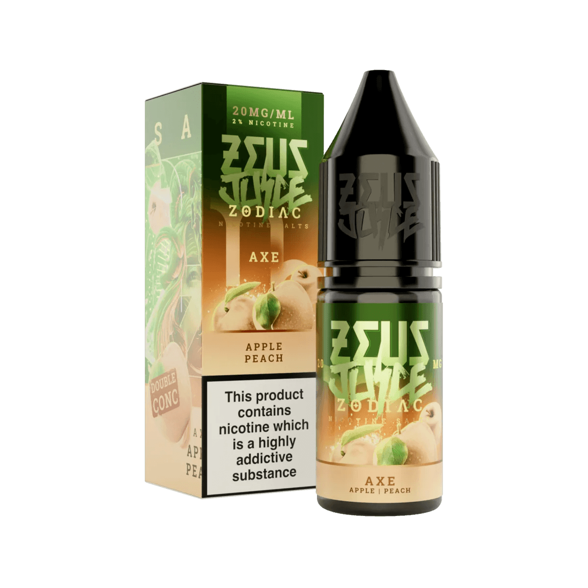 AXE 10ML E LIQUID NICOTINE SALT BY ZEUS JUICE - Vapeslough