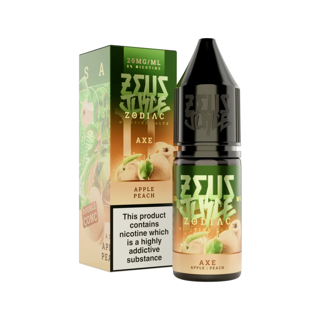 AXE 10ML E LIQUID NICOTINE SALT BY ZEUS JUICE