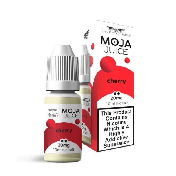 CHERRY - 10ML NIC SALT BY MOJA JUICE 10MG(1%) | 20MG(2%)