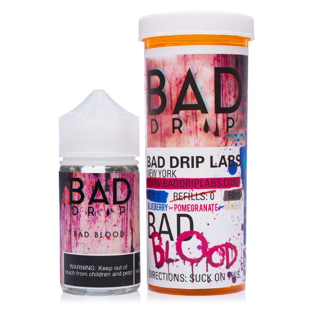 BAD DRIP 50ML SHORTFILL E-LIQUID - Vapeslough