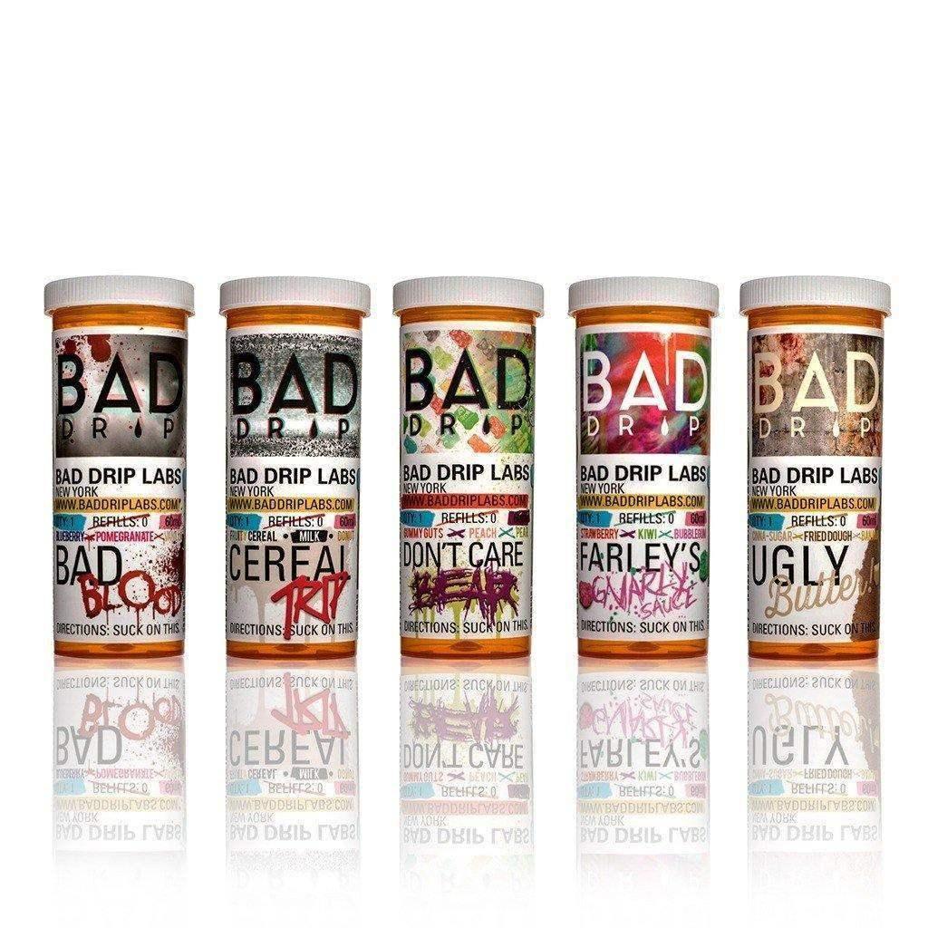 BAD DRIP 50ML SHORTFILL E-LIQUID - Vapeslough