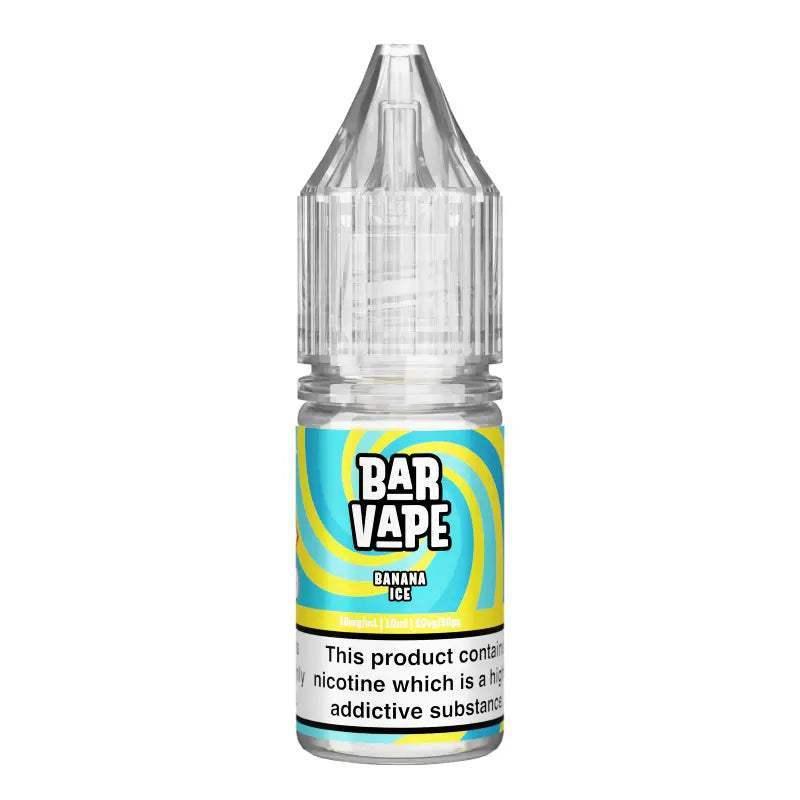 BANANA ICE - 10ML NIC SALT E-LIQUID - 10MG | 20MG BY BAR VAPE - Vapeslough