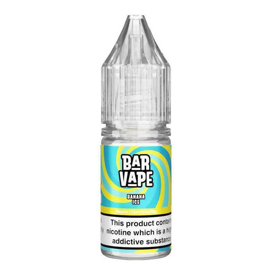BANANA ICE - 10ML NIC SALT E-LIQUID - 10MG | 20MG BY BAR VAPE - Vapeslough