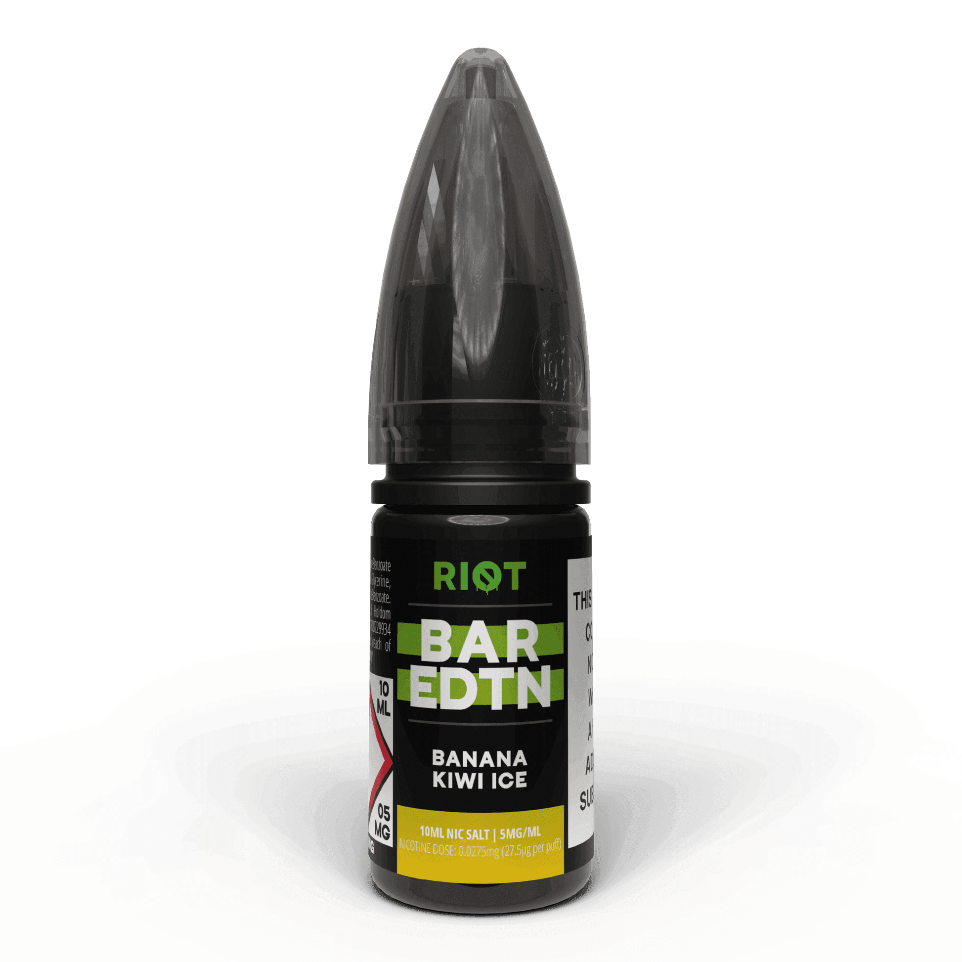 BANANA KIWI ICE - BAR EDTN - 10ML NIC SALT E-LIQUID - 5MG | 10MG | 20MG BY RIOT SQUAD - Vapeslough