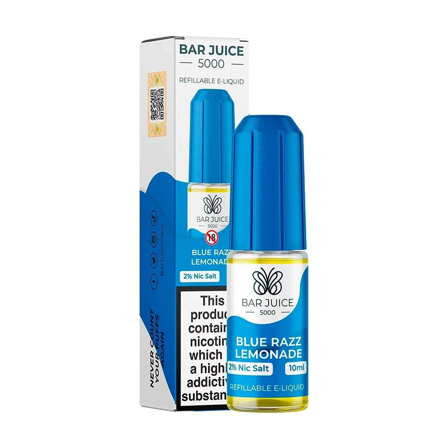 BAR JUICE 5000 10ML NICOTINE SALT - 10MG (1%) | 20MG (2%) MIX & MATCH 3 X £9.99 - Vapeslough