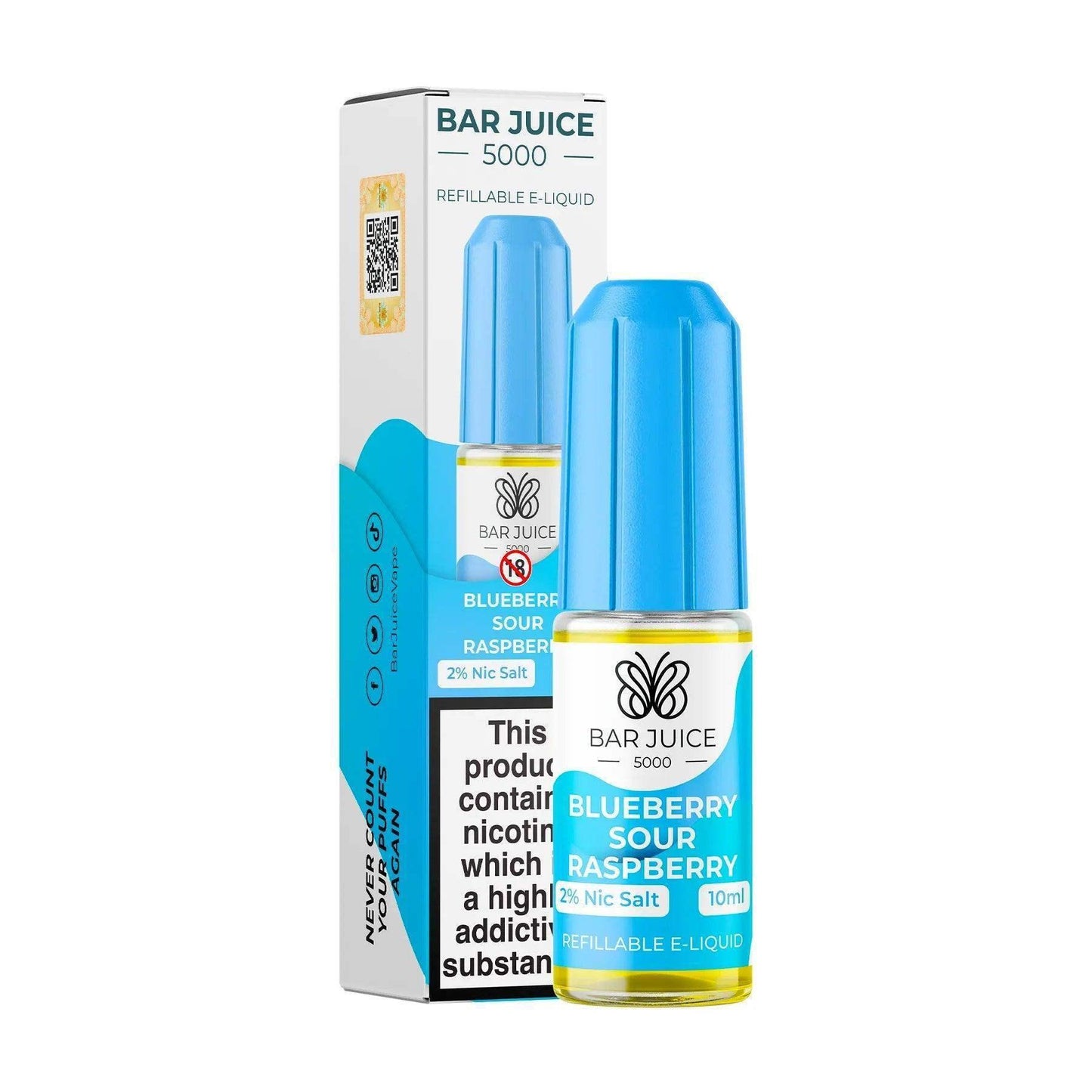 BAR JUICE 5000 10ML NICOTINE SALT - 10MG (1%) | 20MG (2%) MIX & MATCH 3 X £9.99 - Vapeslough