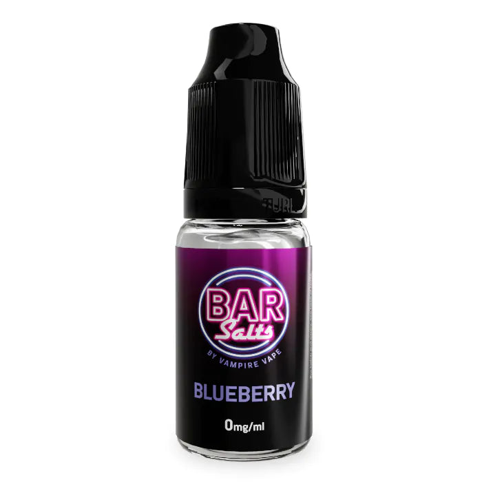 BLUEBERRY BAR SALT - 10ML NIC SALT E-LIQUID - 10MG|20MG BY VAMPIRE VAPE