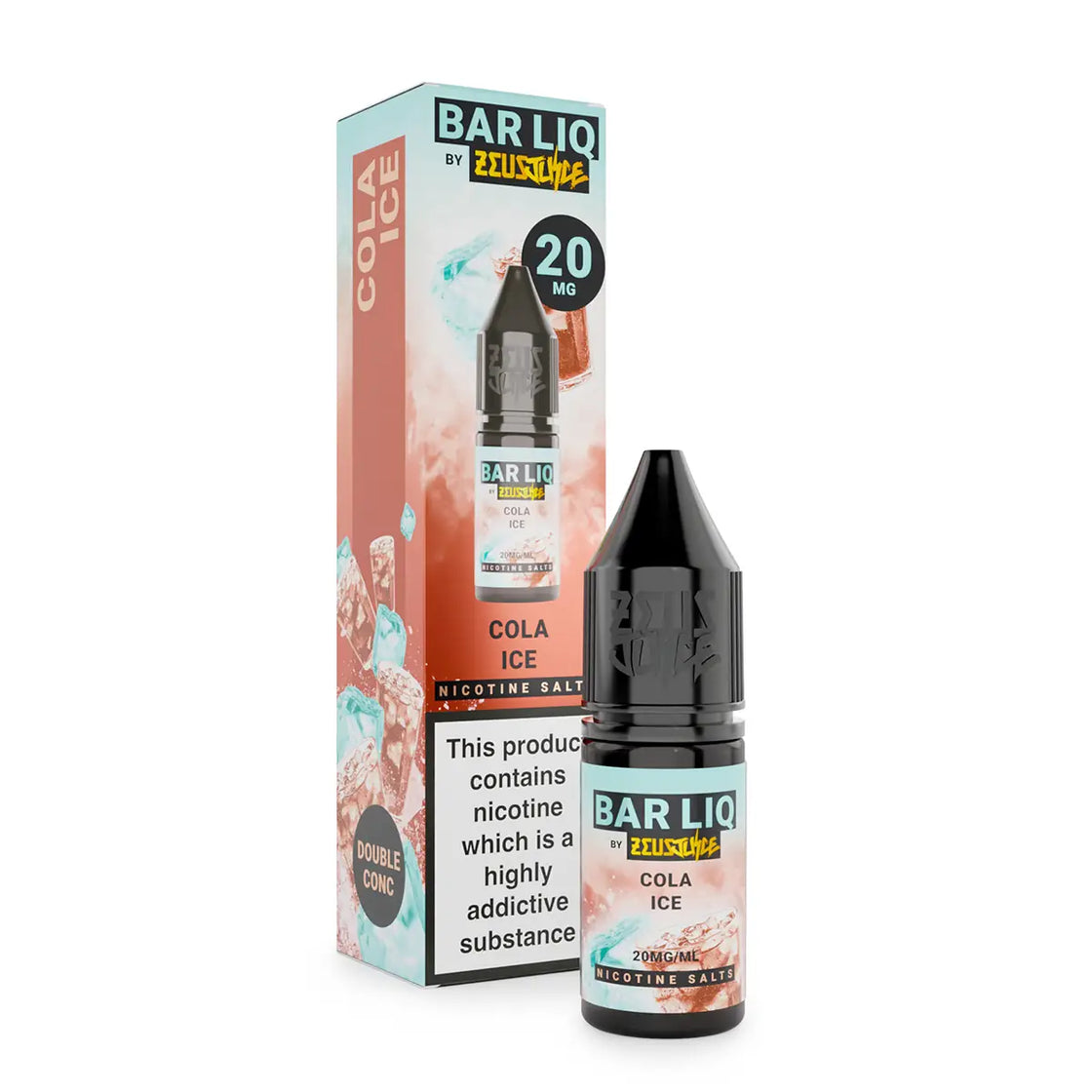 COLA ICE 10ML E LIQUID NICOTINE SALT BY ZEUS JUICE