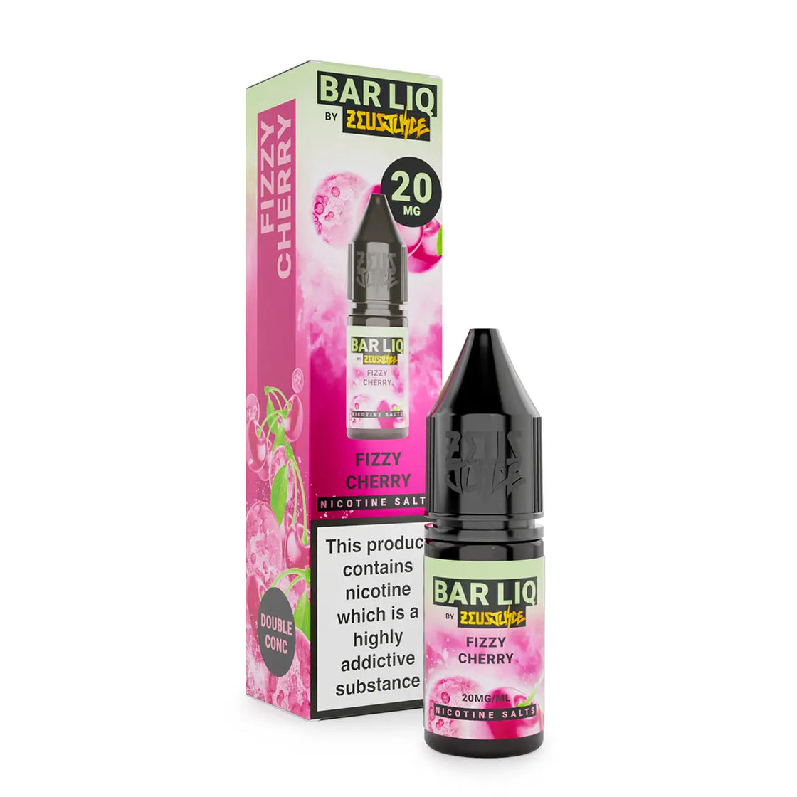 FIZZY CHERRY 10ML E LIQUID NICOTINE SALT BY ZEUS JUICE