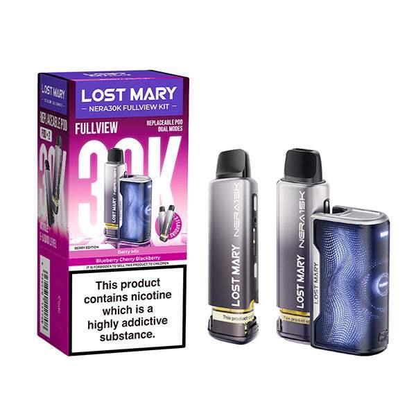 BERRY EDITION - LOST MARY NERA FULLVIEW 30K POD PRE-FILLED KIT - Vapeslough