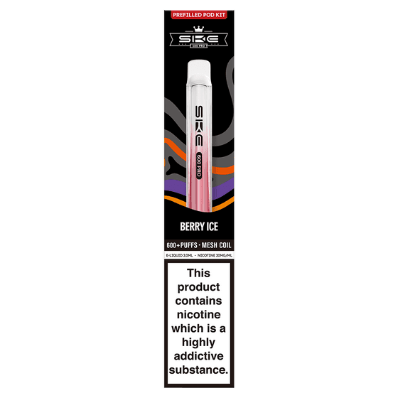 BERRY ICE - SKE 600 PRO PREFILLED POD KIT - Vapeslough