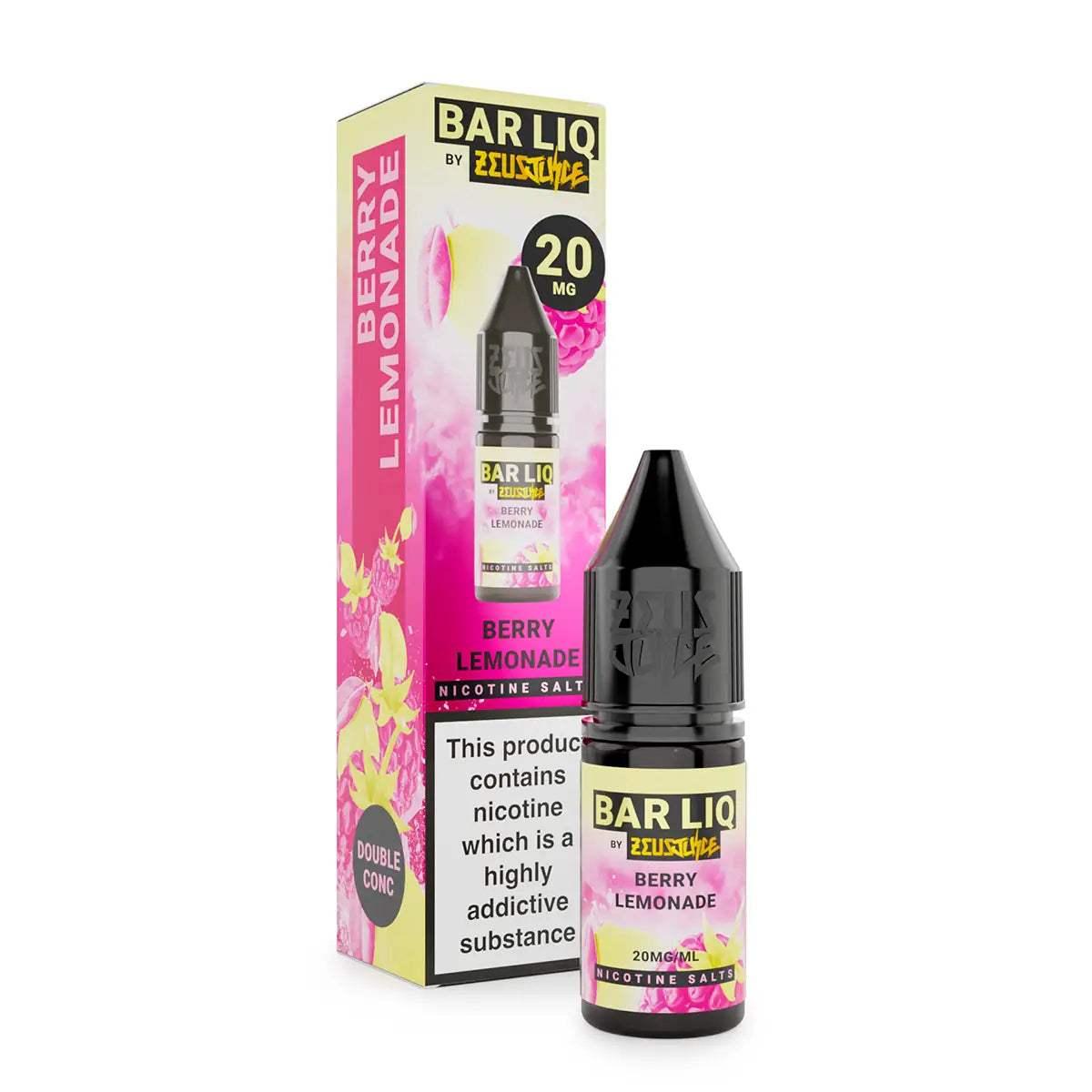 BERRY LEMONADE 10ML E LIQUID NICOTINE SALT BY ZEUS JUICE - Vapeslough