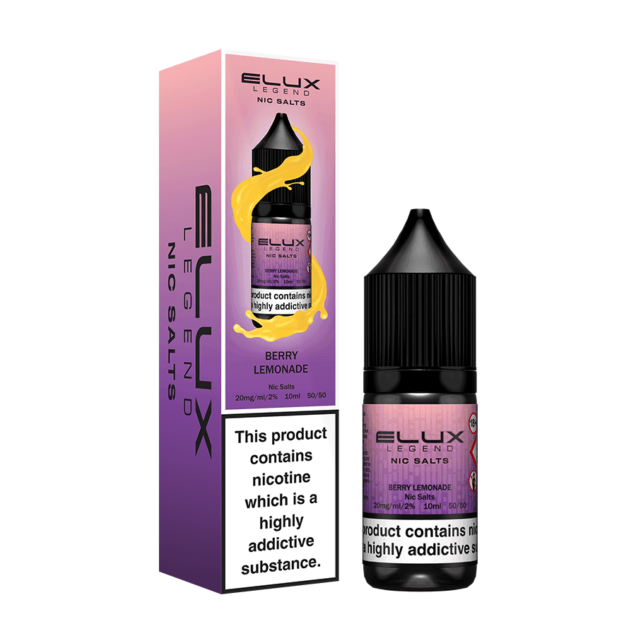 BERRY LEMONADE 10ML NIC SALT BY ELUX LEGEND 10MG(1%) | 20MG(2%) - Vapeslough