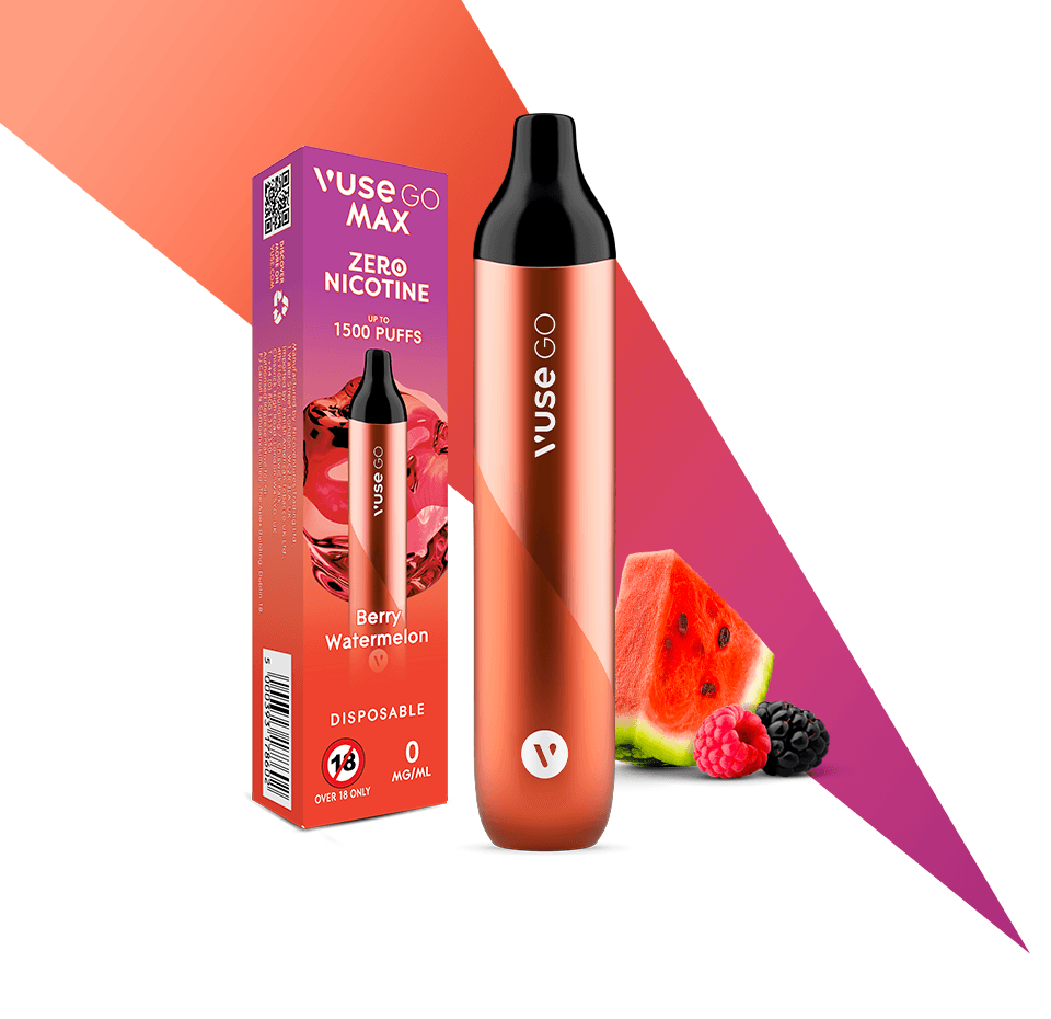 BERRY WATERMELON VUSE GO MAX DISPOSABLE VAPE BY VUSE - ZERO NICOTINE - Vapeslough