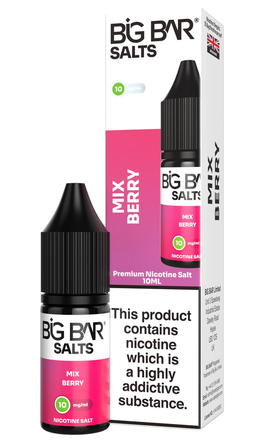 BIG BAR SALTS MIX BERRY 10 \ 20mg - Vapeslough