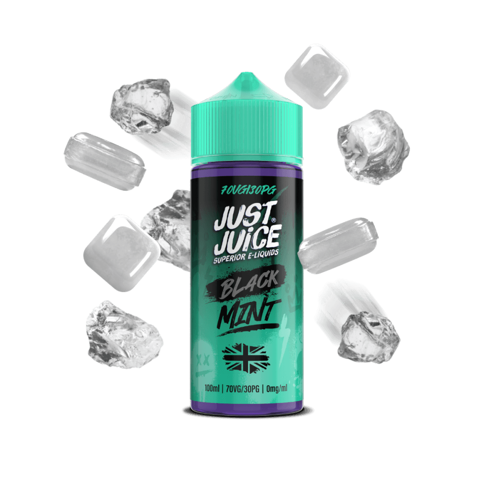 BLACK MINT 100ML SHORT FILL E-LIQUID BY JUST JUICE