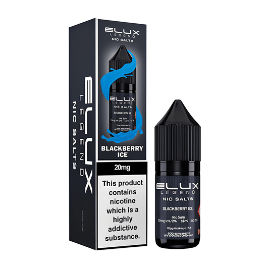BLACKBERRY ICE 10ML NIC SALT BY ELUX LEGEND 10MG(1%) | 20MG(2%) - Vapeslough