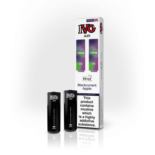 BLACKCURRANT APPLE IVG AIR 4IN1 PODS - Vapeslough