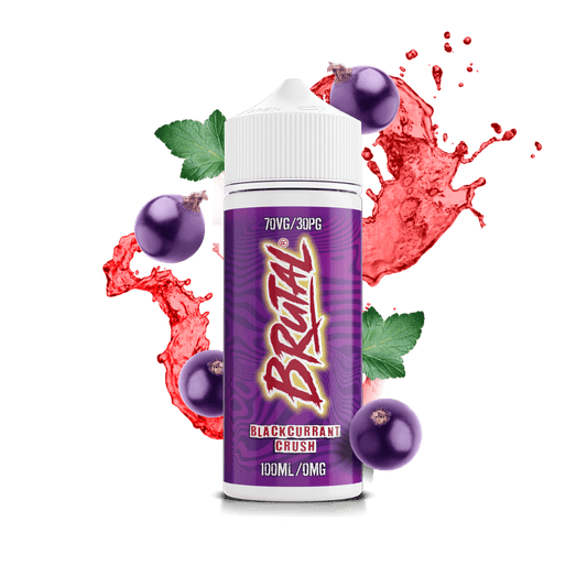 BLACKCURRANT CRUSH - BRUTAL BY JUST JUICE - Vapeslough