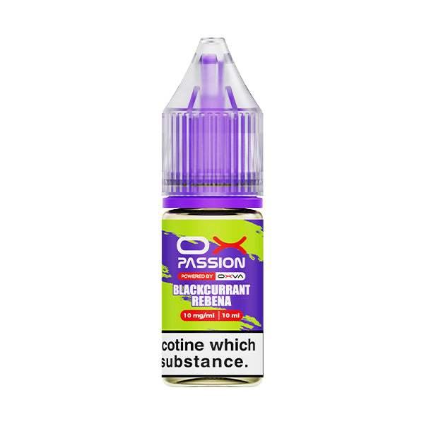 BLACKCURRANT REBENA 10ML NIC SALT BY OXVA OX PASSION 10MG(1%) | 20MG(2%) - Vapeslough