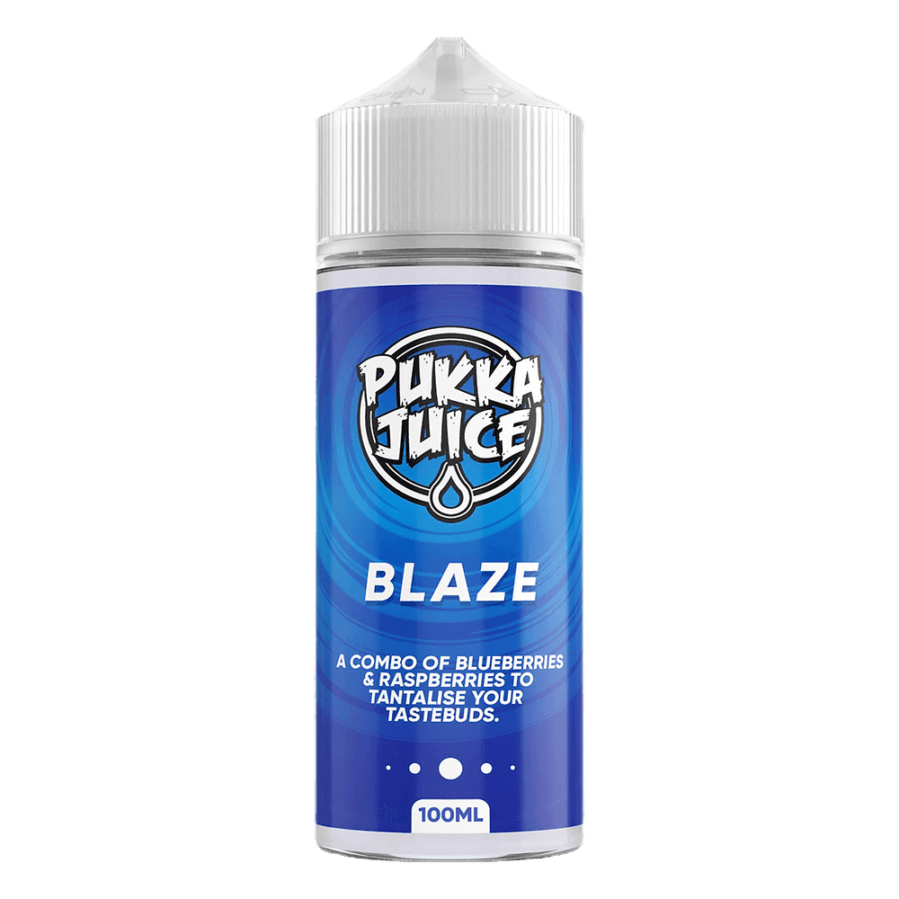 BLAZE 100ML SHORT FILL E-LIQUID BY PUKKA JUICE - Vapeslough