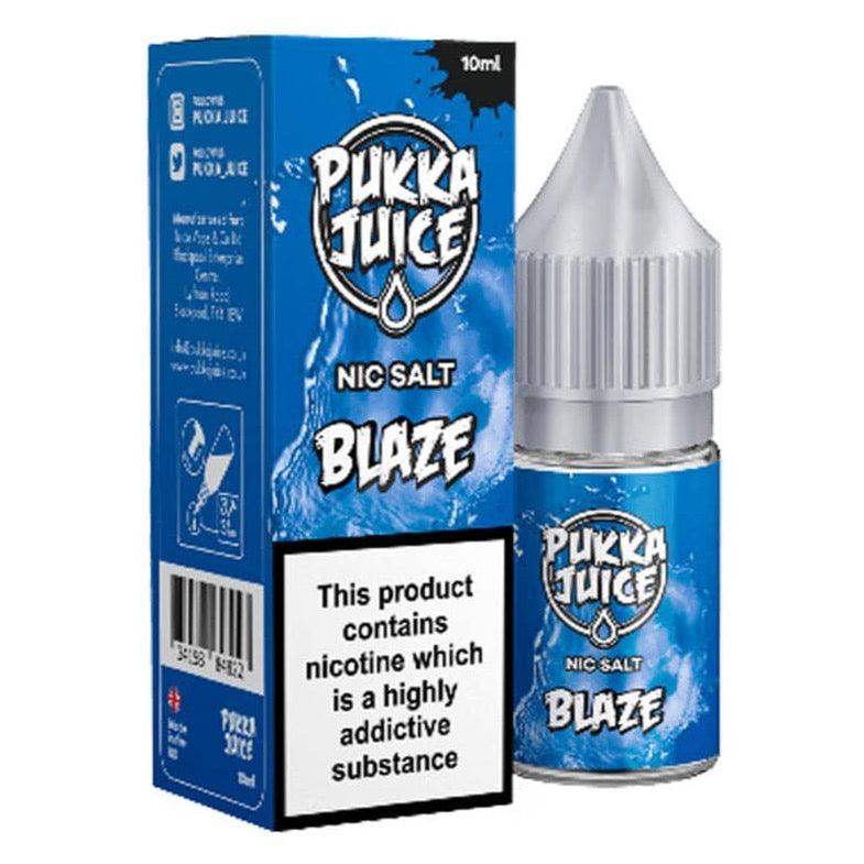 BLAZE 10ML NIC SALT BY PUKKA JUICE - 10MG - Vapeslough