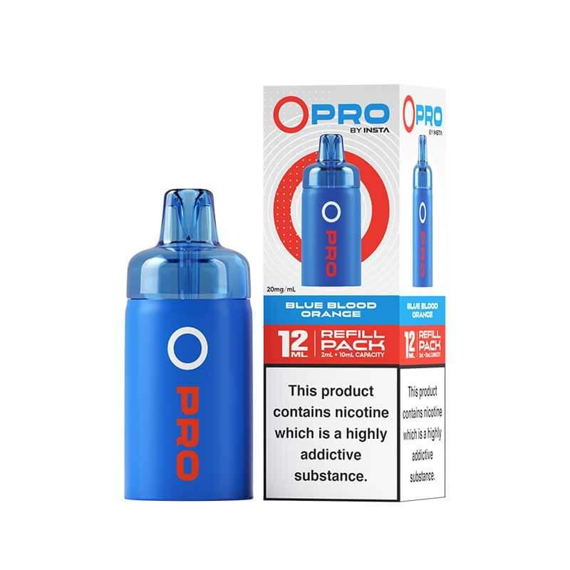 Blue Blood Orange Insta O Pro Prefilled Vape Pod + Refill - Vapeslough