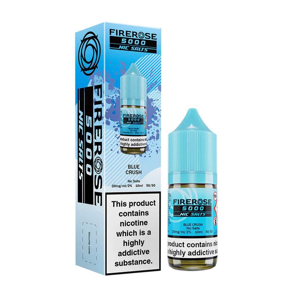 BLUE CRUSH - FIREROSE 5000 - 10ML NIC SALT BY ELUX LEGEND 10MG(1%) | 20MG(2%) - Vapeslough