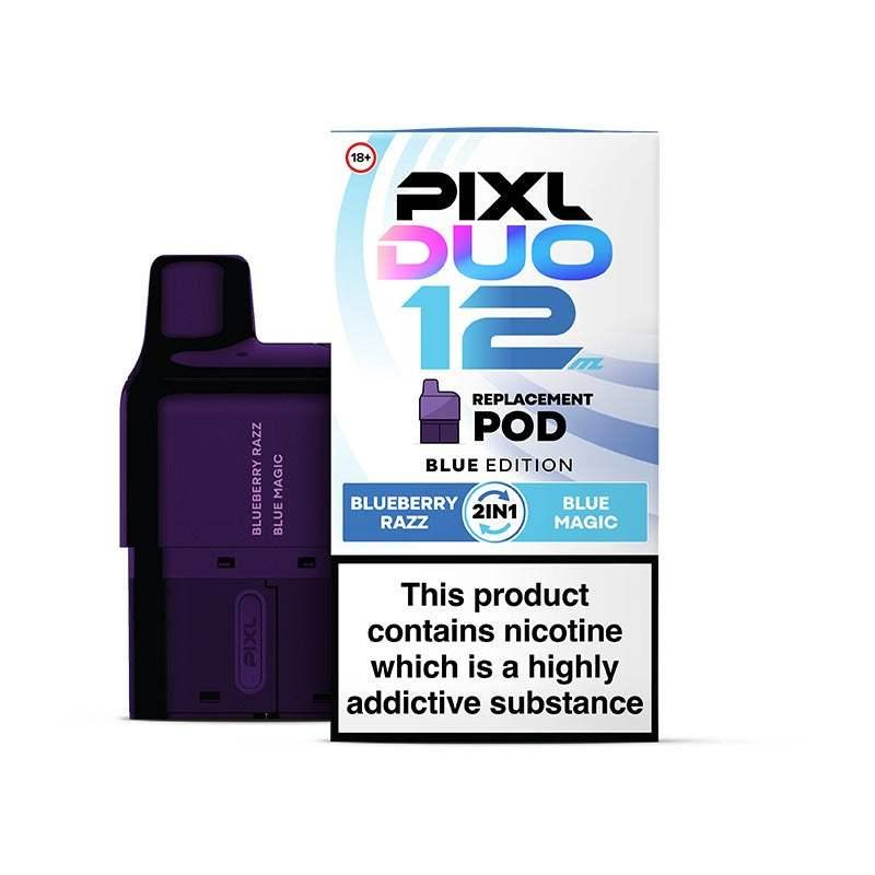BLUE EDITION - PIXL DUO 12K REPLACEMENT PREFILLED POD - Vapeslough