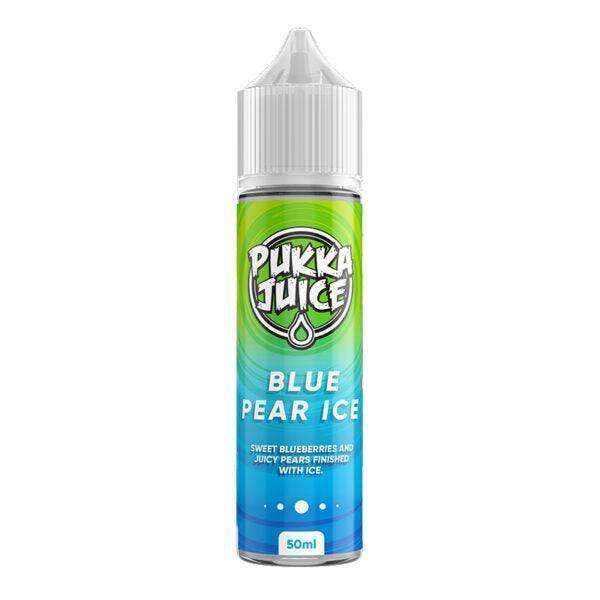 BLUE PEAR ICE E-LIQUID SHORTFILL BY PUKKA JUICE - Vapeslough