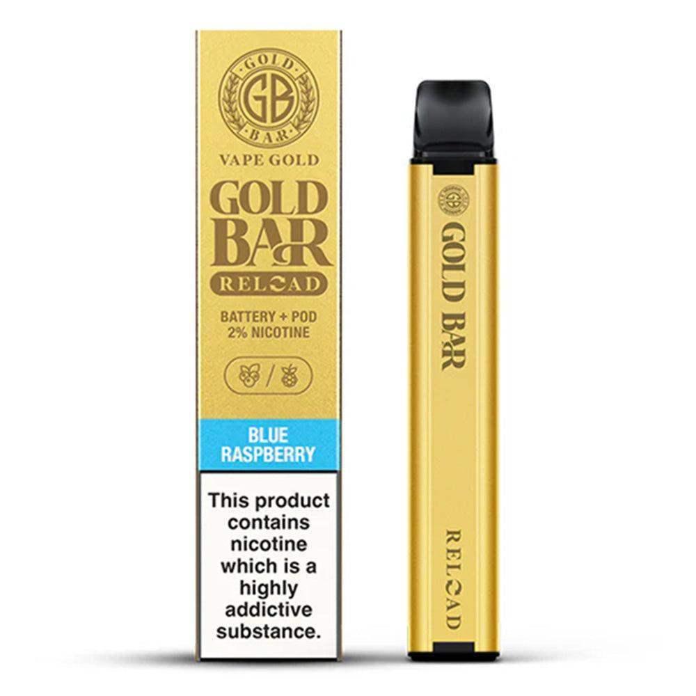 BLUE RASPBERRY - GOLD BAR RELOAD KIT BY GOLD BAR - Vapeslough