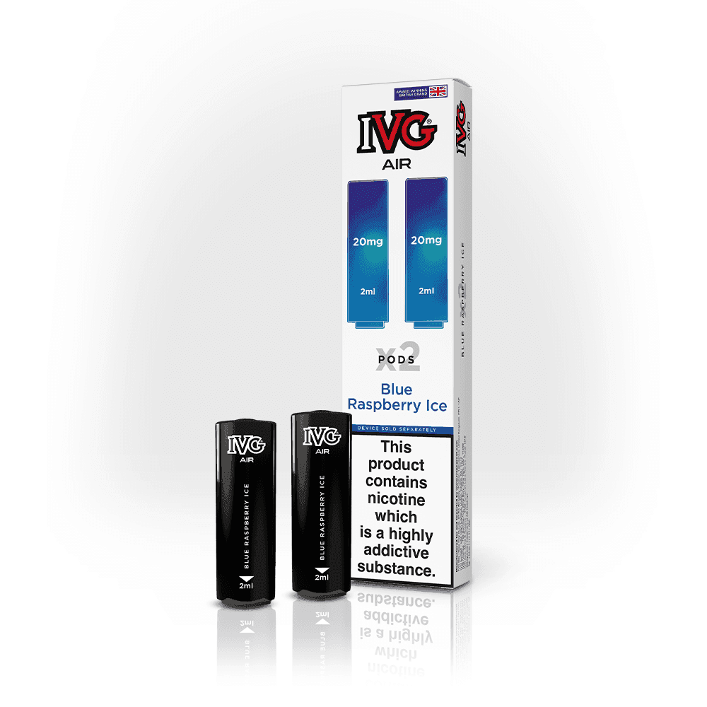 BLUE RASPBERRY ICE IVG AIR 4IN1 PODS - Vapeslough