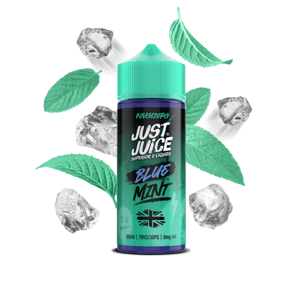 BLUE MINT 100ML SHORT FILL E-LIQUID BY JUST JUICE