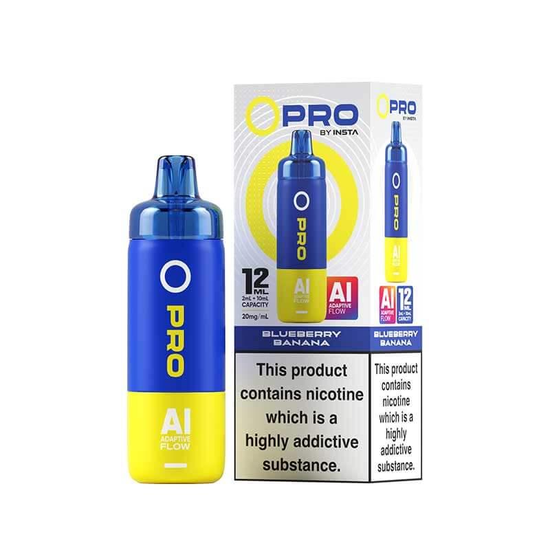 Blueberry Banana Insta O Pro 10K Prefilled Pod Vape Kit - Vapeslough