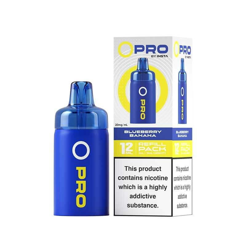 Blueberry Banana Insta O Pro Prefilled Vape Pod + Refill - Vapeslough