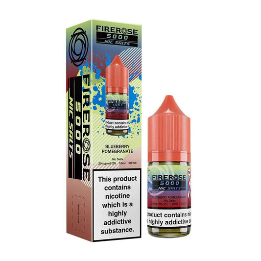 BLUEBERRY POMEGRANATE - FIREROSE 5000 - 10ML NIC SALT BY ELUX LEGEND 10MG(1%) | 20MG(2%) - Vapeslough