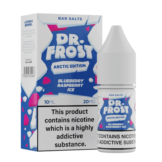 BLUEBERRY RASPBERRY ICE 10ML NIC SALT BY DR FROST - ARCTIC EDITION - Vapeslough