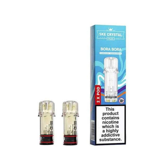BORA BORA SKE CRYSTAL PLUS PODS (PACK OF 2) - Vapeslough