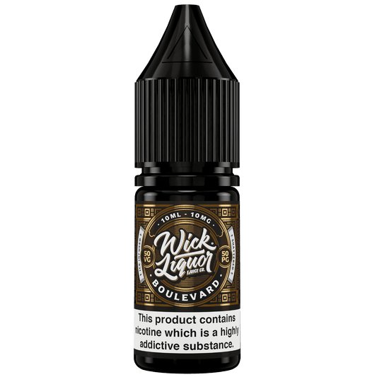 BOULEVARD 10ML NIC SALT BY WICK LIQUOR - 10MG | 20MG - Vapeslough