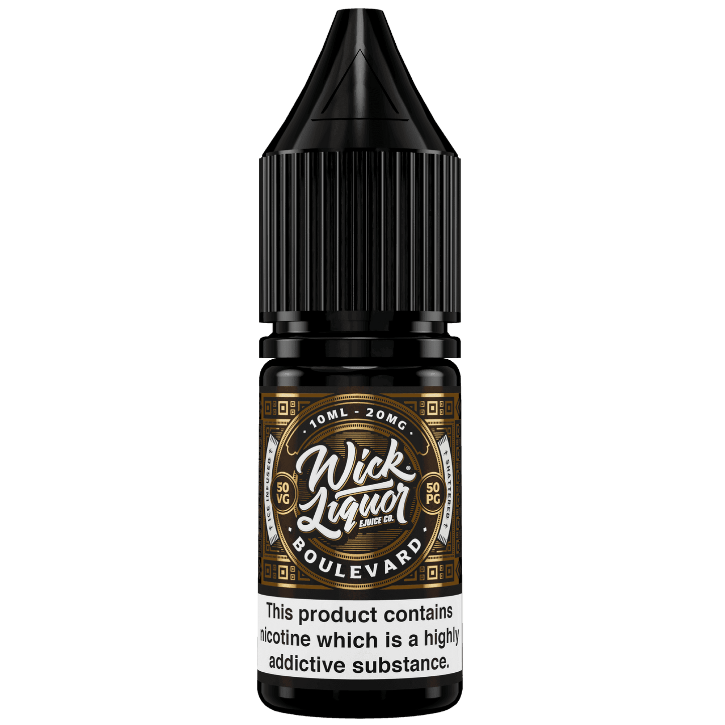 BOULEVARD SHATTERED 10ML NIC SALT BY WICK LIQUOR - 10MG | 20MG - Vapeslough